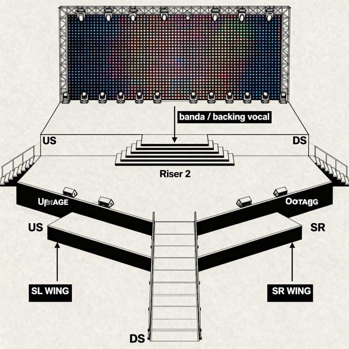 LED Wall Backdrop for Stage Design in the US LED Wall Backdrop for Stage Design in the US