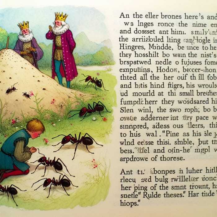 Fairy Tale: The Brothers and the Ant-Hill Retold