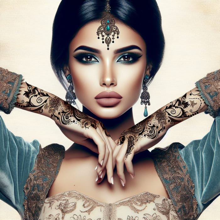 Realistic Princess Jasmine Tattoo Inspiration