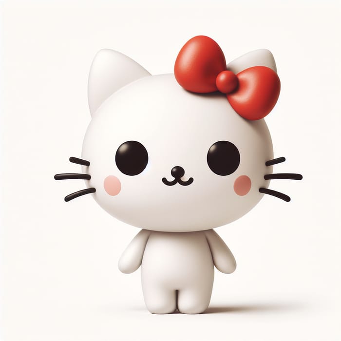 Hello Kitty - The Cute White Cartoon Cat