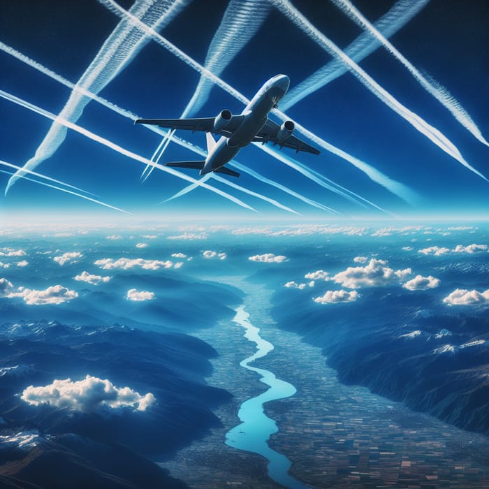 Commercial Airplane Contrails: A Nature-Friendly View from Above