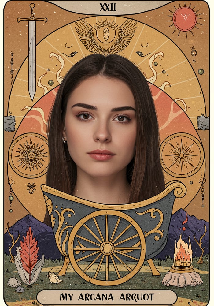 Unique Chariot Tarot Card Design Unique Chariot Tarot Card Design