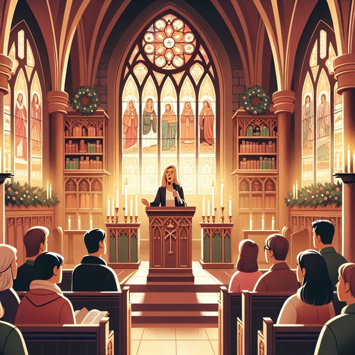 Advent Sermon Series: Engaging Gothic Church Atmosphere