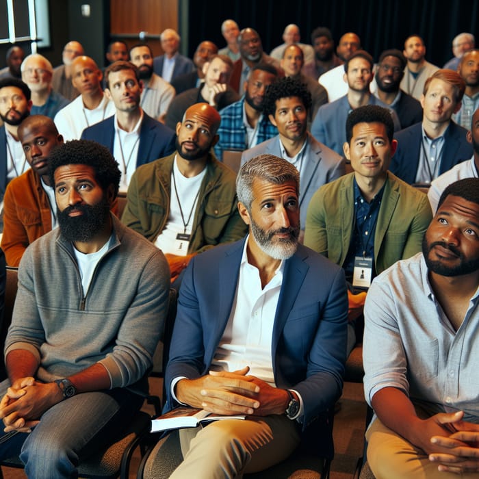 Diverse Christian Men's Marriage Seminar: Authentic Engagement & Connections