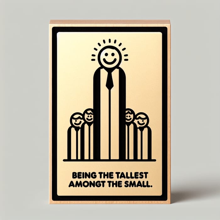 Tallest Midget Award | Mock Consulting Recognition Tallest Midget Award | Mock Consulting Recognition
