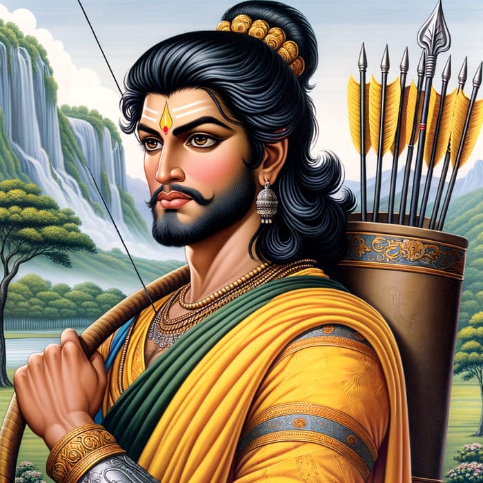 Shree Ram: Renowned Figure in Royal Attire