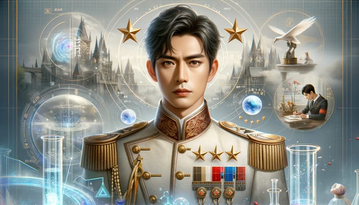 Qin Yu - Five-Star General & Scientific Scholar Imagery Qin Yu - Five-Star General & Scientific Scholar Imagery