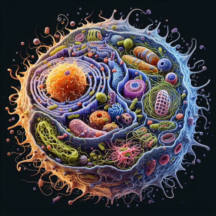 Animal Cell Structure: Nucleus, Cytoplasm, Organelles