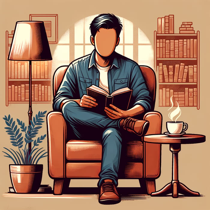 Illustration of Raju Kumar | Cozy Room Setting