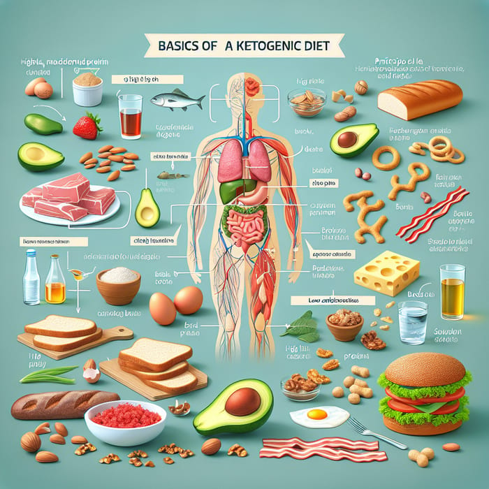 Guide to Ketogenic Diet: High Fat, Moderate Protein, Low Carb