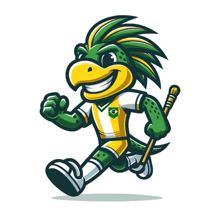 Cuiabá Sports Team Mascot - Local Flora & Fauna Cheerfulness