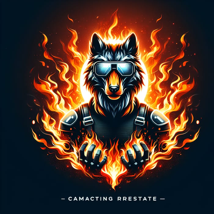 Futuristic Animal Avatar for Romanian Firefighters | Dynamic Flames