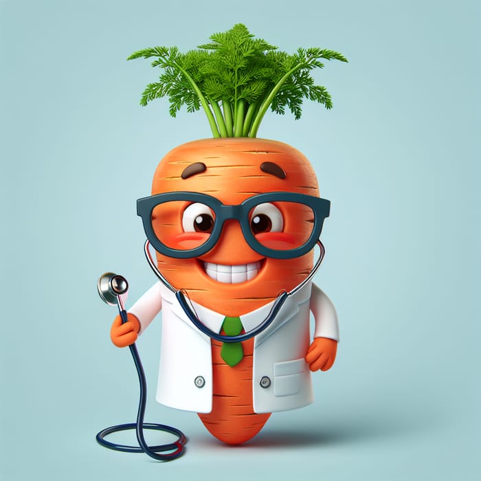 Meet Dr. Food: The Animated Carrot Doctor