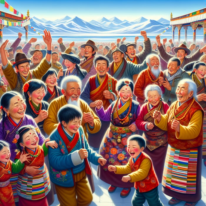 Tibetan New Year Festivities: Colorful Celebrations in the Mountains