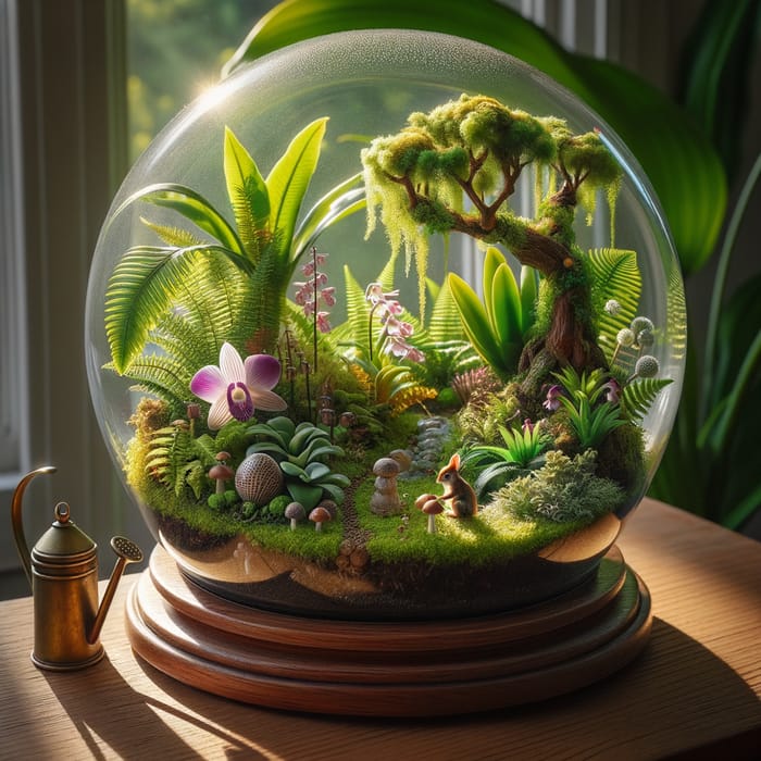 Unique Terrarium Design: A Miniature Indoor Garden