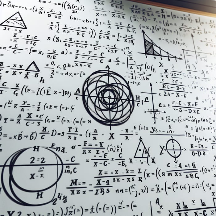 Maths Image: Area of a Circle & Algebraic Formulas