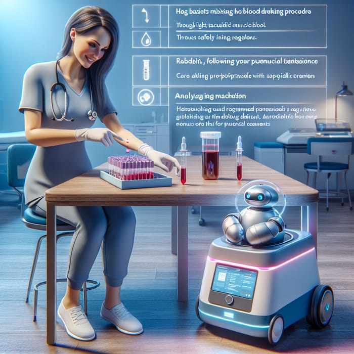 Cutting-Edge Blood Analysis System with Advanced Care Technology