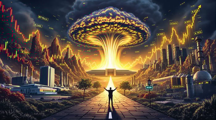 Global Market Surge: Storm Clouds Ahead