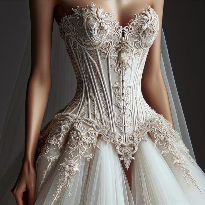 Elegant Strapless Short Wedding Dress