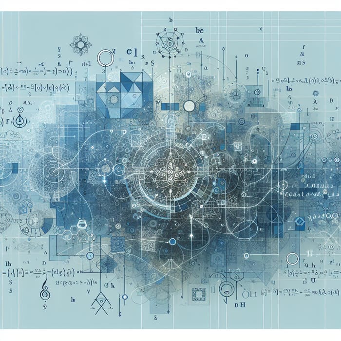 Abstract Algorithmic Illustration: Intricate Signal Detection