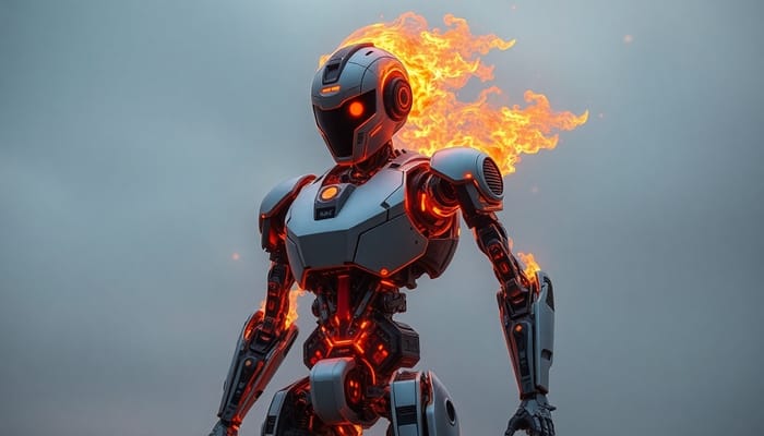 Fire Tornado Inspired Robot Design