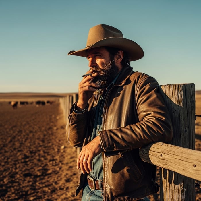 Smoking Cowboy: A Classic Western Icon