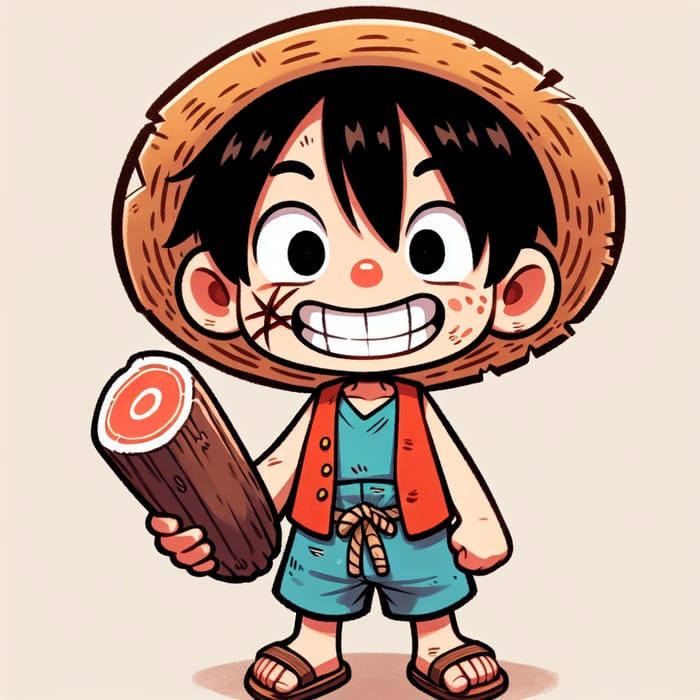 Luffy Drawing Tutorial