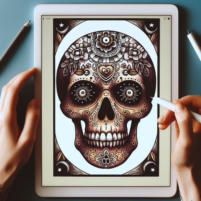 Skull GIF Animation: Create a Spooky Motion