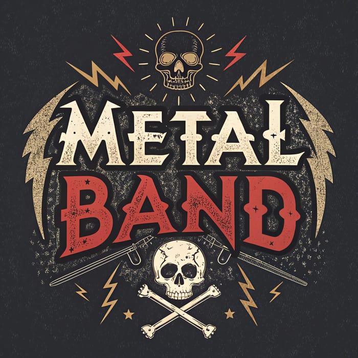 Unique Metal Band Logo Designs