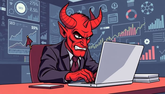 Devil-Themed SEO Expert: Mastering Digital Marketing