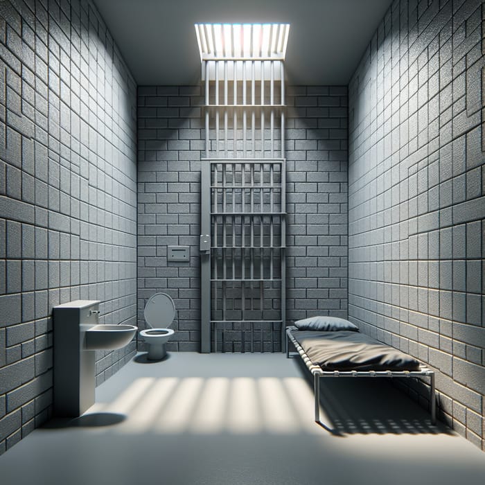 Inside a Serene Prison Cell