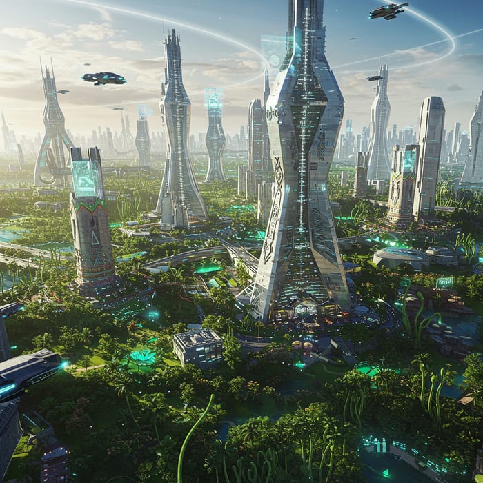 Futuristic City: Africa's Visionary Landscapes