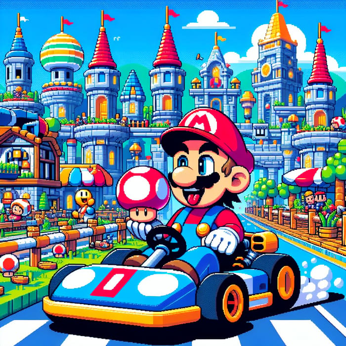 Dynamic Mushroom Kingdom | Mario's Kart Racing Adventure