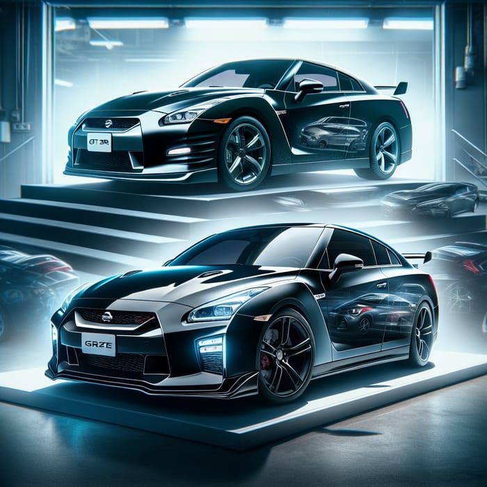 Nissan GTR R35 to Chevrolet Cruze 2015 Transformation