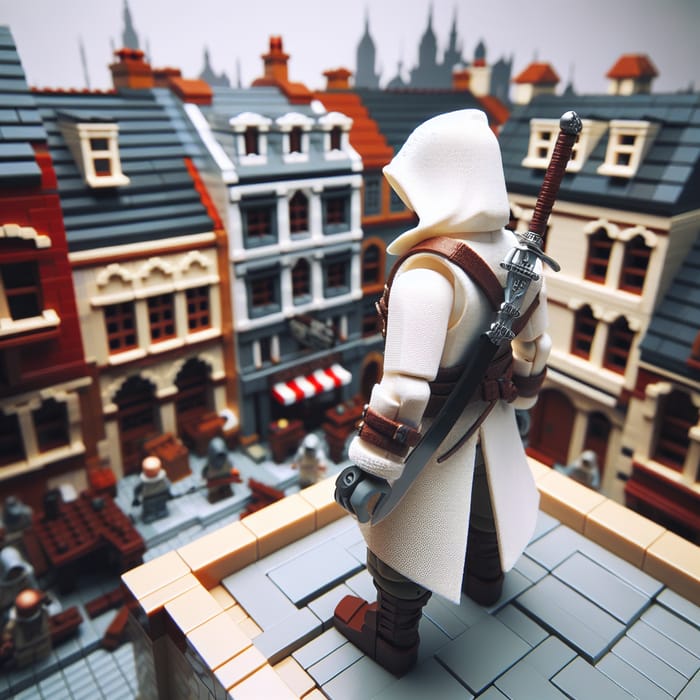 Lego Assassin's Creed Miniature Scene | Action-Adventure Game Inspired