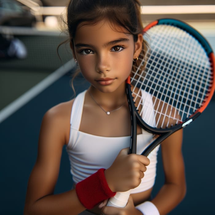 Determined 10-Year-Old Female Tennis Prodigy | Dream: World's #1 Player