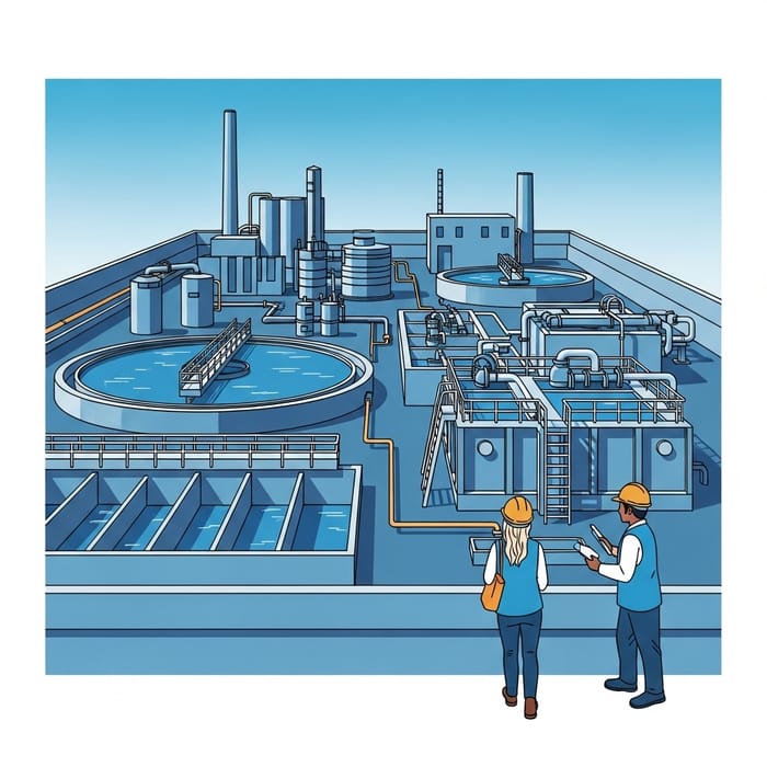 Minimalist Water Treatment Plant Design Minimalist Water Treatment Plant Design