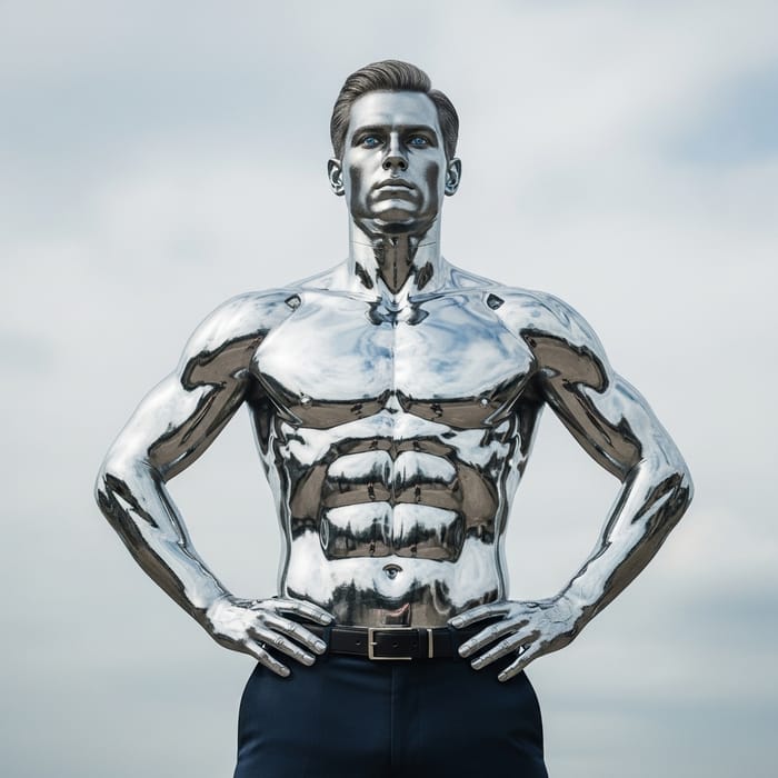 Man of Steel: Muscular Superhero Power