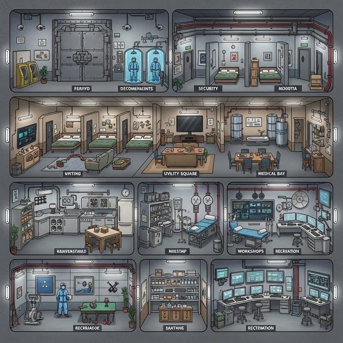 Ultimate Nuclear Survival Shelter: Advanced Features & Amenities