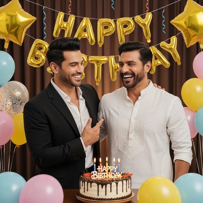 Happy Birthday Shahrukh and Salman Celebration Happy Birthday Shahrukh and Salman Celebration