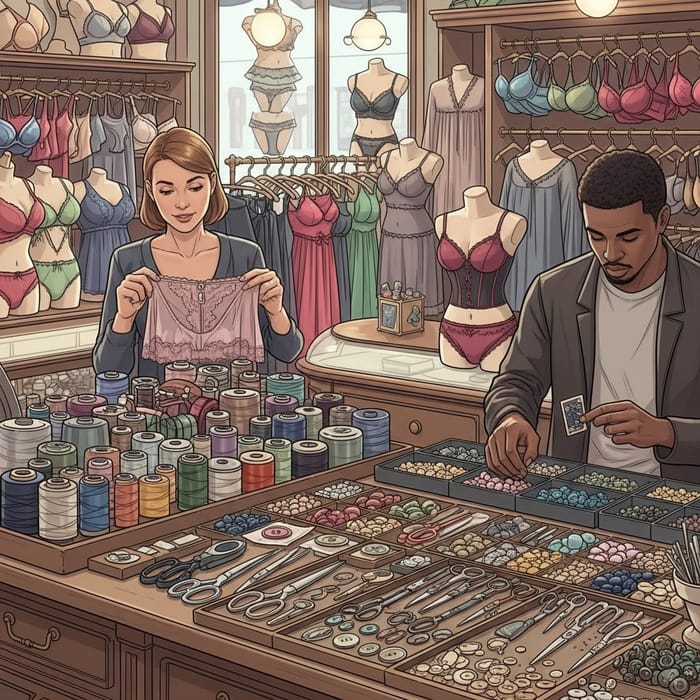Colorful Lingerie & Haberdashery Store Colorful Lingerie & Haberdashery Store
