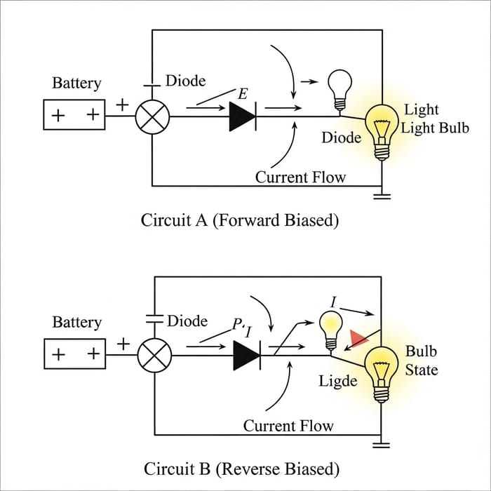 Simple Series Circuits: Forward and Reverse Biased Simple Series Circuits: Forward and Reverse Biased