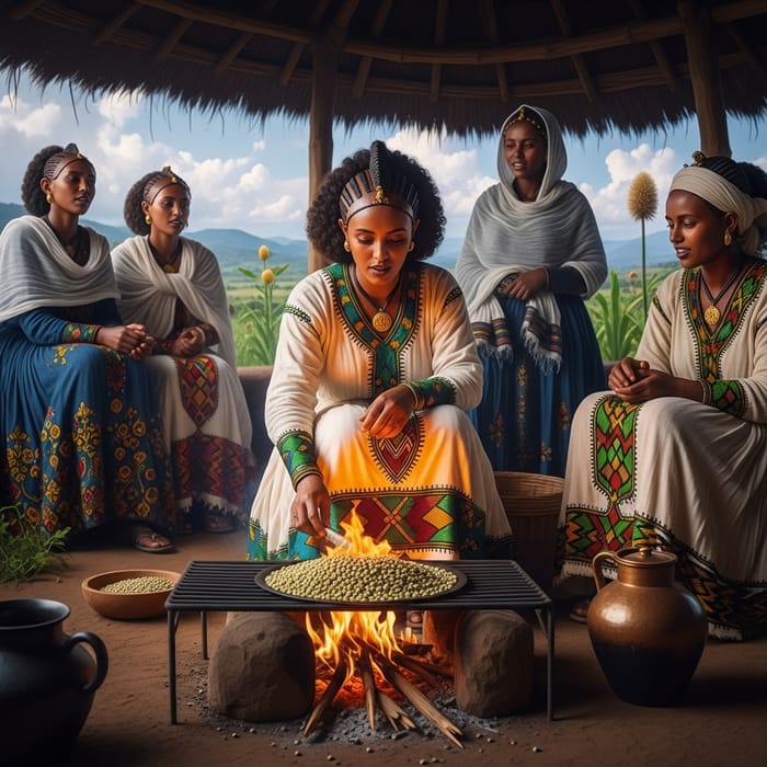 Ethiopian Women: Traditional Coffee Ceremony & Cultural Diversity Ethiopian Women: Traditional Coffee Ceremony & Cultural Diversity