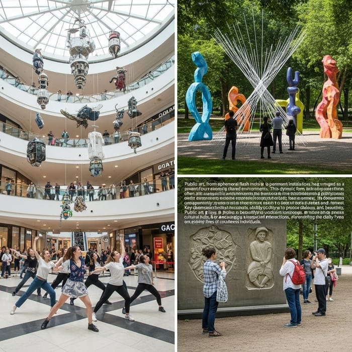 Evolution of Public Art: Spontaneous Transformations Evolution of Public Art: Spontaneous Transformations