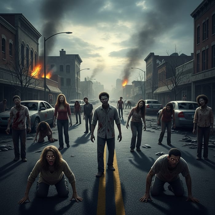 Zombie Apocalypse: A Picture of the Epidemic