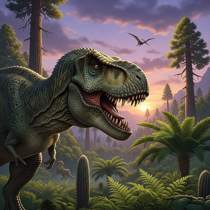 Prehistoric Dinosaur Encounter with Tyrannosaurus Rex Prehistoric Dinosaur Encounter with Tyrannosaurus Rex