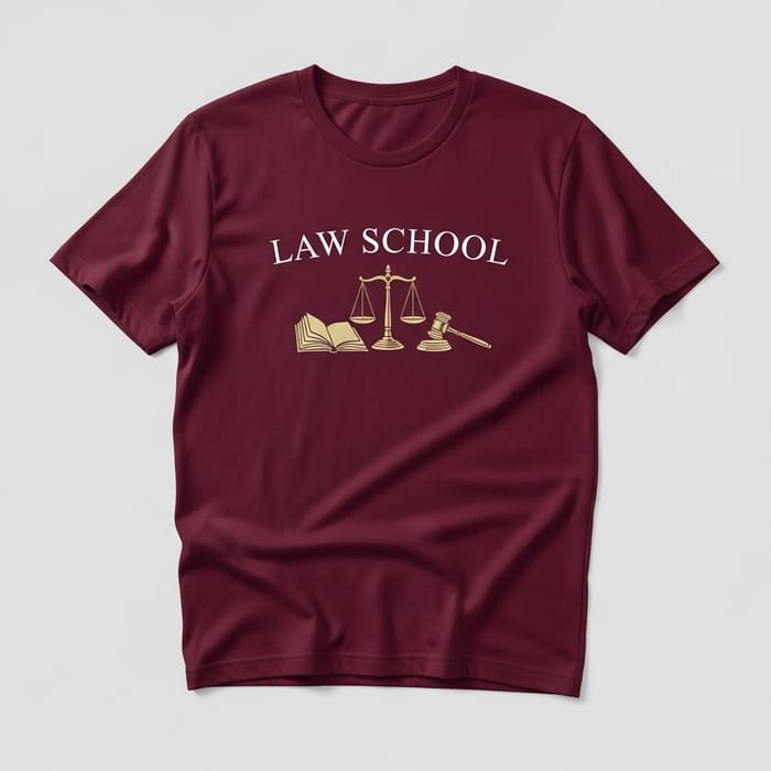 Vinotinto Law School T-Shirt | Quality Design Vinotinto Law School T-Shirt | Quality Design