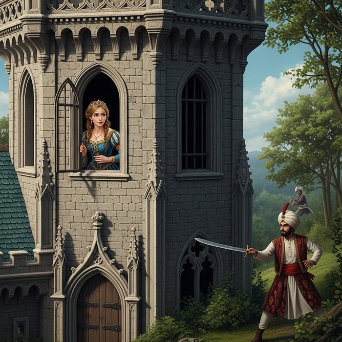 Epic Rescue Mission: Princess Captured by Enemy