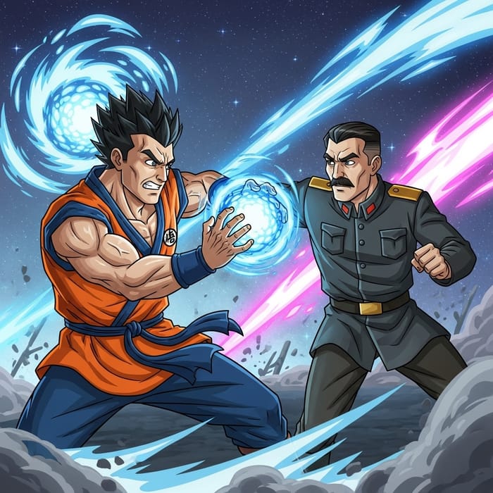 Goku vs. Hitler: Epic Martial Arts Battle Goku vs. Hitler: Epic Martial Arts Battle