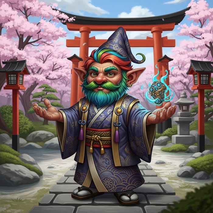 D&D 5E Inventive Gnome in Japanese Setting D&D 5E Inventive Gnome in Japanese Setting